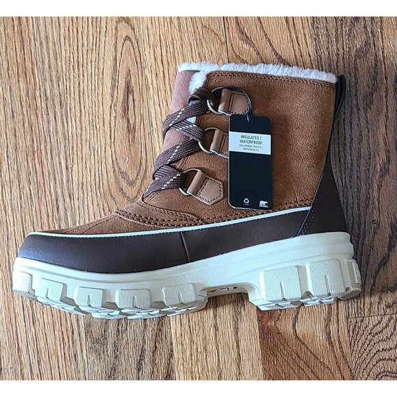 NEW Sorel TIVOLI V Waterproof Lace-Up Insulated Winter Snow Boots Womens Size 11 - Picture 8 of 16